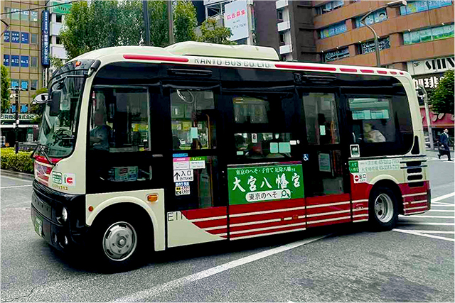 バス停の写真